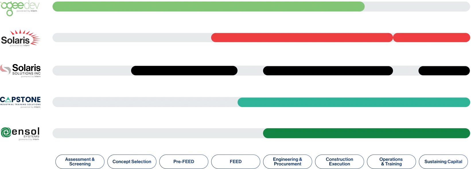 Group of companies under iniem
